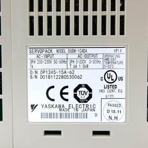 Automation Replacement Part SGDM-1AADA <b>Drive</b> for Machine Tool Systems SGDM-10ADA - Product Image 3