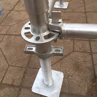 Galvanizado en caliente All Round Layher Ringlock Construcción Metal Heavy Duty Steel Ring Lock Andamio Material de aluminio