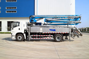 Pompe à béton montée sur camion JIUHE de Chine, petite, 25m, 30m, 32m, 36m, 38m, 43m, 52m, 58m, 62m, 70m, prix de la pompe à béton montée sur camion, pompe à béton de haute qualité - Product Image 2
