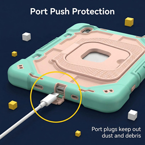 Per <span class=keywords><strong>ipad</strong></span> 11a generazione caso A16 per bambini antiurto cavalletto in Silicone Tablet custodia per <span class=keywords><strong>ipad</strong></span> 11th Gen A16 10a generazione 10.9 pollici - Product Image 4