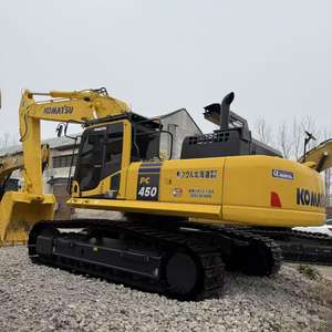 Excavatrice sur chenilles Komatsu PC450LC de 45 tonnes avec moteur Cummins, modèle 2024, pour projets d'infrastructure en milieu désertique à températures élevées - Product Image 1