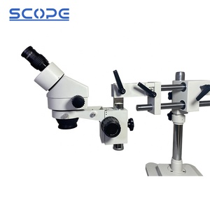 Mikroskop Stereo Zoom Binokuler Universal Tiang Ganda 7X-45X - Product Image 4