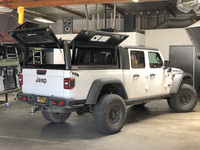 Couvre-lit de camion en aluminium et acier pour Ranger Tacoma Tundra avec fonction de verrouillage