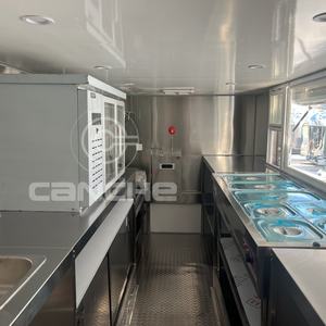 New Zealand Australian Standard Food Truck Trailer Mobile Kitchen Coffee <b>Deep</b> <b>Fryer</b> Fast Food Catering Trailer Truck - Product Image 5