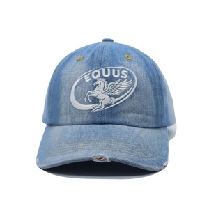 หมวกแก๊ปเบสบอลทรง 6 แผงผ้าฝ้ายซักแบบ OEM ปักลาย ไม่มีโครง สำหรับผู้ชาย ขายส่ง - Product Image 2