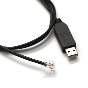 Cable Serial USB A a RS232 RJ9 4P4C OEM/ODM con IC FTDI Integrado para Sistemas POS Celestron, iOptron, Servotronix y CDHD - Product Image 3