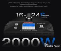 Chargeur de batterie agricole haute puissance UP2000-24S 2000W 25A 16-24S de qualité supérieure pour batteries au lithium