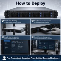Serveur Rackable 2U Lenovo ThinkSystem SR650 V4 Intel Xeon 6 8 To DDR5 6400 MHz E3.S NVMe pour Virtualisation GPU - Vente en Gros Usine