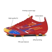 Fabrika Özel Tasarım Futbol Ayakkabıları Moda Trendi Uzun Kramponlar Chuteiras Spor Futbol Ayakkabıları Erkek Spor Ayakkabıları