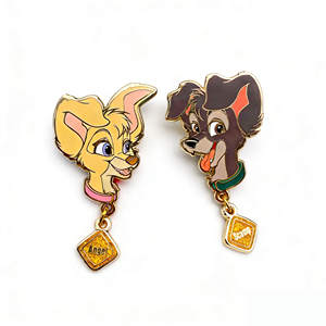 Épingles en émail dur <span class=keywords><strong>de</strong></span> haute qualité, personnalisées, en métal, avec motif tourbillon <span class=keywords><strong>de</strong></span> perles, représentant des personnages <span class=keywords><strong>de</strong></span> films <span class=keywords><strong>Star</strong></span> Wars, pour femmes, <span class=keywords><strong>de</strong></span> la marque Kunshan Noble. - Product Image 6