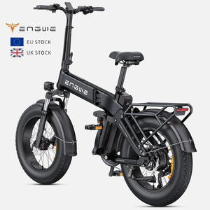 Prix de gros UE ENGWE Engine Pro 3.0 Vélo électrique pliable sans balais 250W avec pneus larges 20x4 pouces, batterie 48V15Ah, charge rapide 8A, stock UE - Product Image 1