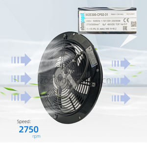 Ventilateur axial de refroidissement pour armoire d'onduleur ebmpapst W2E300-CP02-31 380*380*104mm 38cm 400V AC 300W à roulement à billes - Product Image 3