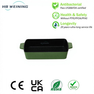 Cocotte <span class=keywords><strong>en</strong></span> <span class=keywords><strong>fonte</strong></span> émaillée certifiée CE, compatible four et induction, facile à nettoyer, écologique - Product Image 1