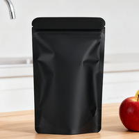 Sacs refermables en aluminium imprimés sur mesure avec logo, qualité alimentaire, pour emballage de nourriture pour animaux, avec fermeture éclair et couleur personnalisée