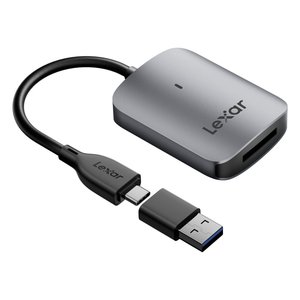 Lecteur de carte Lexar CFexpress USB Type A et C gris 933822 - Product Image 1