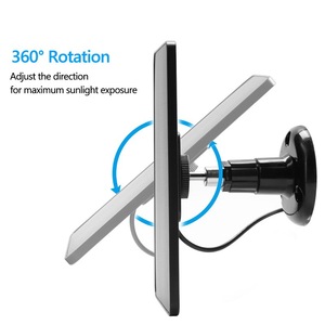 Panneau solaire 4W avec charge <span class=keywords><strong>de</strong></span> type C compatible avec les caméras <span class=keywords><strong>de</strong></span> <span class=keywords><strong>surveillance</strong></span> Ring <span class=keywords><strong>Blink</strong></span> Eufy Anker - Product Image 3