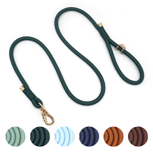 Conjunto de Collar para Perro Más Popular del <span class=keywords><strong>2026</strong></span>, Correa de Cuerda para Perro para Paseos al Aire Libre y Collar de Terciopelo Suave con una Funda Especial para Airtag - Product Image 6