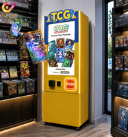 Máquina Expendedora Inteligente TCG con Pantalla Táctil de 32 Pulgadas, Sin Efectivo, Conexión Plug and Play, con Datos en Tiempo Real para la Venta de Tarjetas Coleccionables de Pokémon