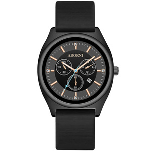 China Sport Simple Design Watch Dress Wristwatch Analog Waterproof Women Watch Easy to Read Silicone Strap Ladies Watch - Product Image 1