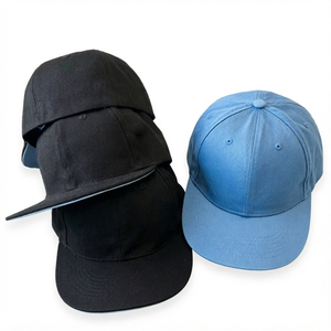 Gorras de Béisbol Bordadas Personalizadas, Gorras Snapback de Visera Plana, 100% Algodón, 5 Paneles, Unisex, Estilo Hip Hop, Ropa Urbana, Gorras Deportivas de Verano - Product Image 1