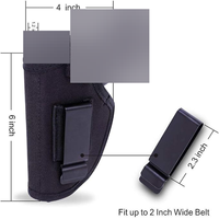 Étui tactique pour arme à feu, étui dissimulé pour arme à feu, nylon durable, étui tactique