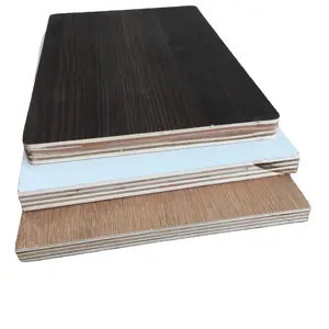 free sample hard plywood 12mm 18mm customized size waterproof 3mm-21mm melamine laminated plywood for furniture
