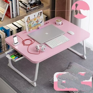 Giường hình chữ U gấp bàn nhỏ, Bàn Máy Tính, Bàn học sinh, bàn đọc sách - Product Image 4