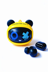 Audífonos Inalámbricos TWS con Diseño de Caricatura Cambiante, Resistentes al Agua, con Cadena, Larga Duración, Portátiles, Bluetooth - Product Image 2