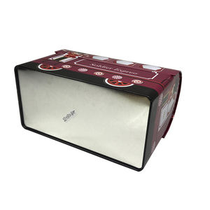 Anpassung Gedruckte Blechdose Paket dose mit Schloss Kinder Vintage Zinn Retro Lunchboxen mit Griffs chloss Schule Metall Lunchboxen - Product Image 3