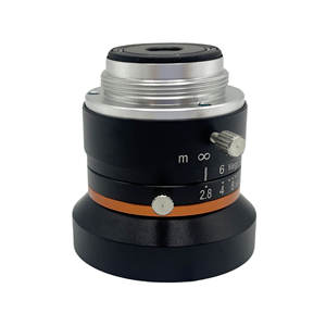 Lente Industrial MVL-HF0828M-6MPE de la Mejor Calidad, 1/1.8" 8mm 6MP FA, Sensor CMOS con Montura C, Distorsión Ultrabaja, Iris Manual - Product Image 2