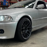 Jantes de course forgées personnalisées, à profil profond, polies argentées, 16-24 pouces, 5*120, 5*112, 5*114.3 pour BMW E92 E93 1M M3 M4 M5