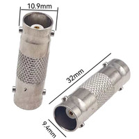 Adaptateur d'alimentation BNC femelle sans soudure pour ordinateur portable, sortie CC, accessoires de caméra CCTV pour système de vidéosurveillance