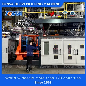 플라스틱 접이식 테이블 제조용 서보 어큐뮬레이터 블로우 성형기 제조 - Product Image 6