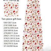 Boîte cadeau ronde en carton rigide, ensemble de 3 pièces, ours rouge, cœur, estampage à chaud UV pour emballage cadeau de la Saint-Valentin