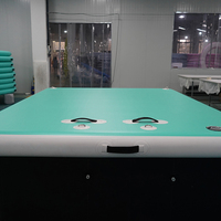 Plateforme flottante gonflable en PVC Drop Stitch certifiée CE avec échelle, garantie 1 an, pour bain de bain et loisirs aquatiques
