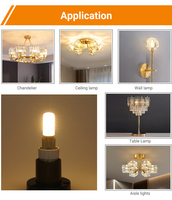 Bombilla LED G9 SMD2835 de Fábrica China, Lámpara LED G9 de Cerámica de 3W, 3000K 4000K 6000K, Iluminación Interior