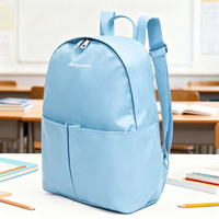 Sac à dos scolaire léger et imperméable en nylon avec compartiment rembourré pour ordinateur portable, idéal pour les affaires, le sport et la randonnée