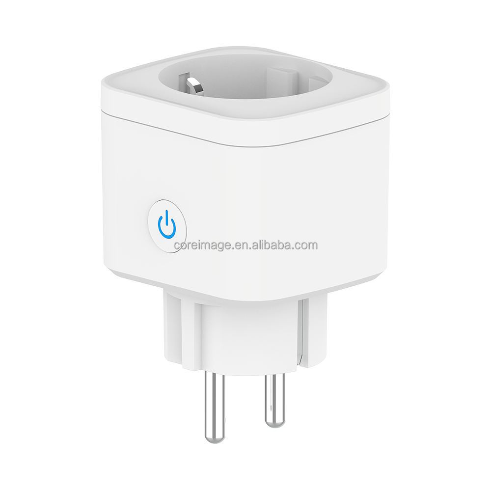Smart Zigbee WiFi Plug with Energy Monitoring TUV CE Certified, Remote  Control Via Tuya Smart Life App Enchufe Inteligente