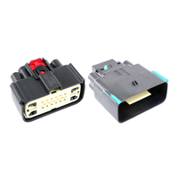 MEJOR tipos magnéticos Terminal de cable Otro fabricante Coche Molex Quick 16 Pin Plug Power F Crimp PV ABC Cable Conector impermeable