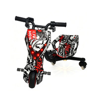 Trottinette Électrique Électronique pour Enfants de Haute Qualité, Tricycle à 3 Roues en Alliage d'Aluminium Léger 36V, Fonction Vélo d'Équilibre d'Extérieur
