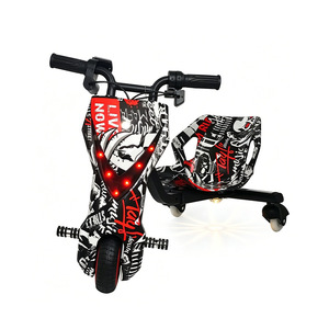 高品質電子式キッズ電動ドリフトトライク3輪アルミ合金軽量36Vスクーター屋外バランスバイク機能付き - Product Image 6