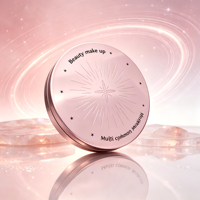 Poudre compacte matifiante longue tenue pour le visage avec poudre translucide