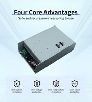 Chargeur marin DC-DC homologué CCS ADJ SCT-2430-330, entrée 380V, sortie 24V 30A, triphasé, refroidissement intelligent IGBT, efficacité 85%