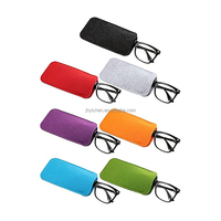 Étuis à lunettes en cuir, sac de rangement pour lunettes avec sangle de cou, étui à lunettes de soleil, porte-lunettes de voyage