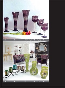 Bình Hoa Khảm Mảnh Vuông Gương Bạc Trang Nhã - Product Image 4