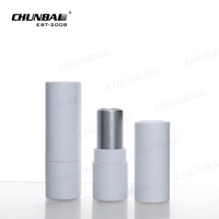 Emballage en carton personnalisé pour cosmétiques, mini tube de baume à lèvres en papier, tube de déodorant à poussoir, 15 ml, 30 ml, 50 ml