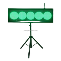 Jhering LED Drag Racing Minuterie Capteur Laser Sans Fil Roll Race Drag Timing Horloge Système pour Voiture Moto