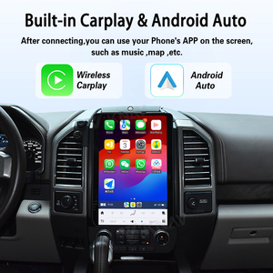 Système Android 13, écran tactile 14,4 pouces, navigation GPS, autoradio multimédia, lecteur vidéo pour Ford F150 2015-2021 - Product Image 3
