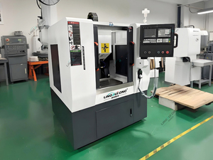 Độ chính xác cao Mini <span class=keywords><strong>CNC</strong></span> phay Máy khắc cho kim loại nhôm thép máy tự động nhôm máy cắt - Product Image 2