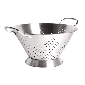 Multipurpose Mesh Design Colander Basket Fruit & Vegetable Gold Polished Strainer Kitchenware Home Metal Colander - Product Image 6